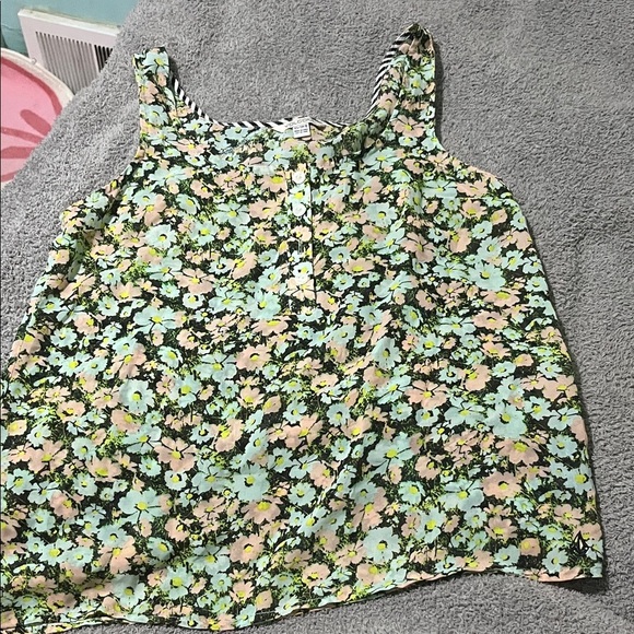 Volcom Multicolor Floral Top - Picture 1 of 4